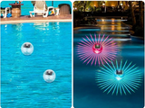 SOLAGLOW Schwimmende Solar-RGB-Poolleuchte-Leuchtezauber