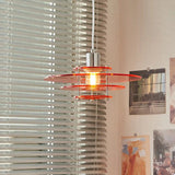 Moderne UFO-förmige Kronleuchter-Vintage-Hängelampe-Leuchtezauber