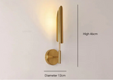LustraVogue Aura – Applique murale de luxe moderne avec abat-jour en verre