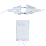 Rideau d’étoiles LED SternGlanz 3,5 m – guirlande lumineuse de Noël à 138 LED