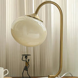 Marshmallow Tischlampe aus Metall und Glas-Leuchtezauber