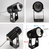LUMIBEAM SoloSpot Außen RGB LED Wandstrahler-Leuchtezauber