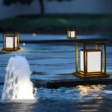 Lumosolar - Wasserdichte LED-Solar-Pfostenbeleuchtung Inf-Leuchtezauber