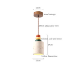 Suspension LED japonaise Wabi-Sabi ZenAura