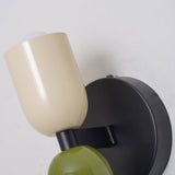 Vintage Doppelkopf-Kreative Home-Deco-Wandlampe-Leuchtezauber