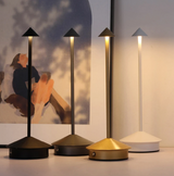 LumaTouch – Wiederaufladbare LED-Tischlampe mit Stufenloser Dimmung-Leuchtezauber