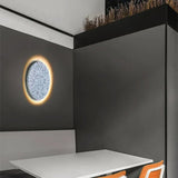 Skandinavische einfache Gang-Treppenlampe, Terrazzo-Wandlampe-Leuchtezauber