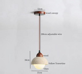 Suspension LED japonaise Wabi-Sabi ZenAura