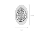 LUXARÉ CrystalEdge Wandleuchte-Leuchtezauber