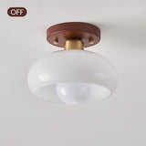 Kleine weiße Vintage-Deckenlampe für den Flur-Leuchtezauber