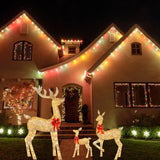 LumiGift Lot de 3 boîtes cadeaux lumineuses avec LED