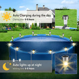 SOLARLUX 6er-Set LED Solar Poolbeleuchtung-Leuchtezauber