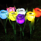 SolarTulipa LED Gartenleuchte-Leuchtezauber