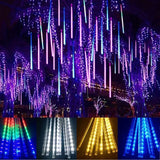 SternFall 50cm LED Meteorregen-Lichterkette, Weihnachtsbeleuchtung