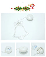 Luce LED per finestre SantaGlow con ventosa