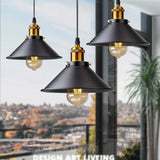 IronGlow Vintage LED Pendelleuchte – Retro Loftlampe für Küche & Esszimmer-Leuchtezauber