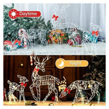 LumiRein LED Rentier Familie