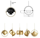 NORDYLUX Lampada a sospensione Deformed Ball