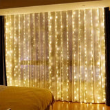 LumiCurtain Rideau lumineux LED USB avec télécommande