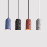CementoLux – Lampada a sospensione in cemento artigianale con LED