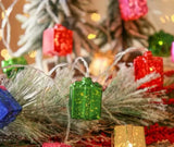 Lumières de Noël avec boîtier à piles