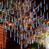 SternFall 50cm LED Meteorregen-Lichterkette, Weihnachtsbeleuchtung