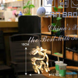 Luce LED per finestre SantaGlow con ventosa