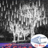SternFall 50cm LED Meteorregen-Lichterkette, Weihnachtsbeleuchtung