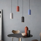 CementoLux – Lampada a sospensione in cemento artigianale con LED