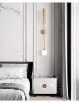 LustraVogue Aura – Applique murale de luxe moderne avec abat-jour en verre