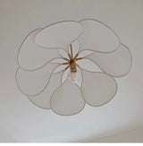 LumaFlora Petal Light – Lampada a sospensione in tessuto con petali colorati