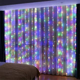 LumiCurtain Rideau lumineux LED USB avec télécommande