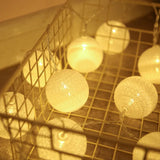 Guirlande lumineuse LED en coton LumiCotton