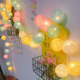 Guirlande lumineuse LED en coton LumiCotton