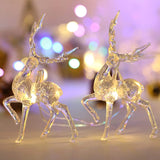 LumiDeer Guirlande lumineuse renne LED 1,5 m