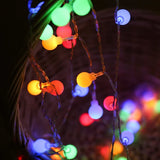 USB/Batterie LED Kugel Weihnachtslichter