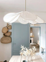 LumaFlora Petal Light – Lampada a sospensione in tessuto con petali colorati
