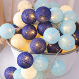Guirlande lumineuse LED en coton LumiCotton