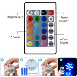 LUMISNAP 10-LED RGB Unterwasser-Magnetleuchten-Leuchtezauber