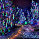 SternFall 50cm LED Meteorregen-Lichterkette, Weihnachtsbeleuchtung