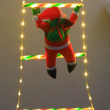 Luce natalizia Babbo Natale scala a pioli catena luminosa LED – 1M / 3M USB