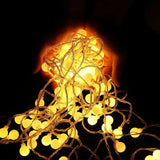 LumiGlobe 10M Petite guirlande lumineuse à boules – USB/piles