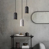 CementoLux – Lampada a sospensione in cemento artigianale con LED
