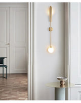 LustraVogue Aura – Applique murale de luxe moderne avec abat-jour en verre