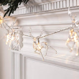 LumiDeer Guirlande lumineuse renne LED 1,5 m