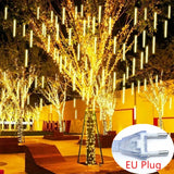 SternFall 50cm LED Meteorregen-Lichterkette, Weihnachtsbeleuchtung