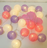 Guirlande lumineuse LED en coton LumiCotton