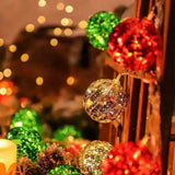 Lumières de Noël avec boîtier à piles