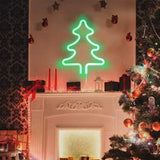Néon de Noël magique – Renne, chaussette & sapin – LED