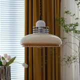 Bauhaus Glas-Pendelleuchte-Leuchtezauber